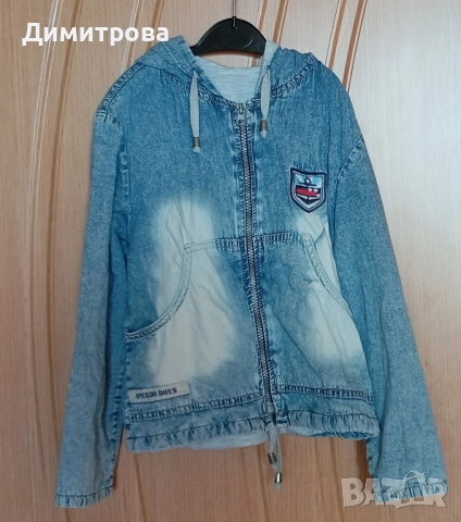 дънково яке размер 5-6г 116см, снимка 2 - Детски якета и елеци - 52519783