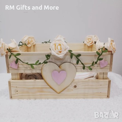 Уникален подарък за бебе, Подарък за погача, Подарък за новородено, Подарък за изписване, снимка 2 - Комплекти за бебе - 40641004