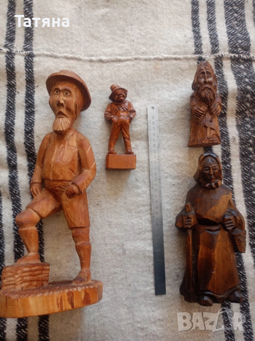 Дървени фигури, дърворезба