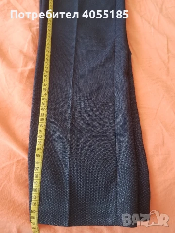 Официален тъмно син мъжки костюм, снимка 8 - Костюми - 51053494