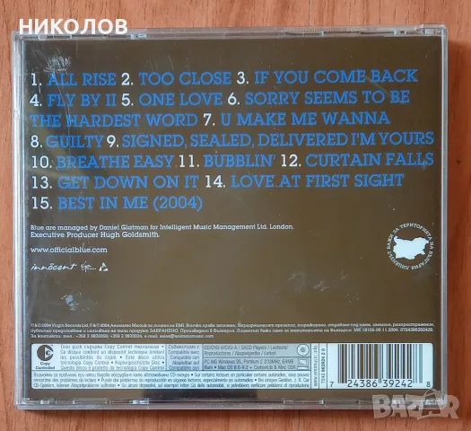 лицензиран диск Best of BLUE, снимка 7 - CD дискове - 56326439