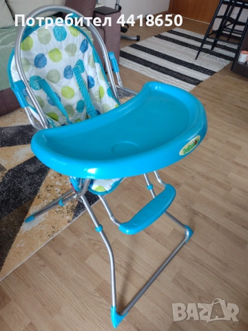 Столче с подвижна масичка , снимка 3 - Столчета за хранене - 53520531