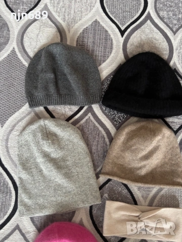 H&M шапки от 100% кашмир, снимка 2 - Шапки - 53028339