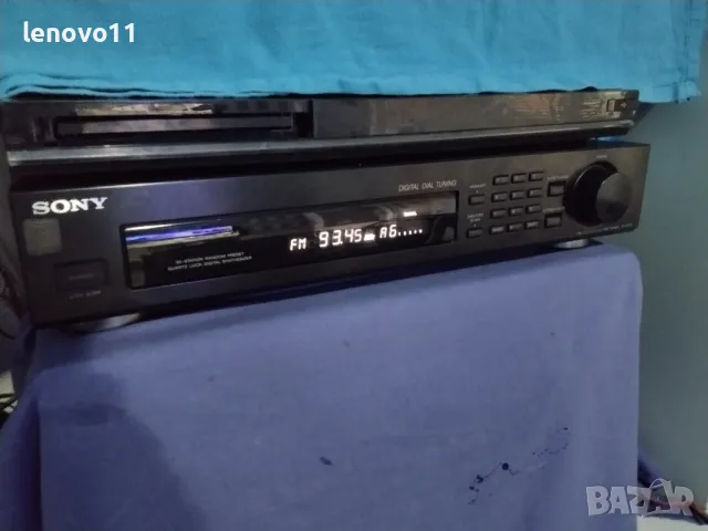 страхотен оригинален STEREO FM TUNER SONY перфектен 