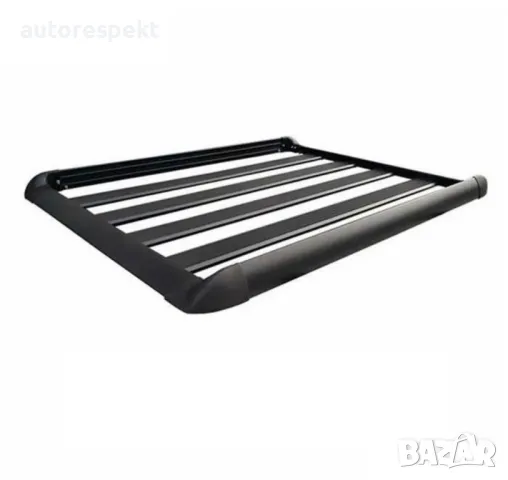 Багажник за покрива на автомобила 140 х 100 х 9 см + напречни греди, снимка 3 - Аксесоари и консумативи - 48468418