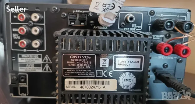 Аудиосистема Onkyo CR-315, снимка 3 - Аудиосистеми - 50413598