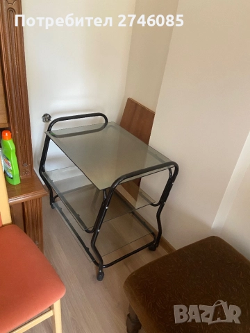 Помощна маса на колелца, снимка 3 - Маси - 51483101