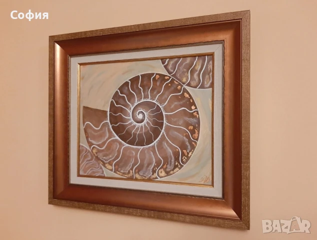 Картина "Амонити", снимка 2 - Картини - 51081778