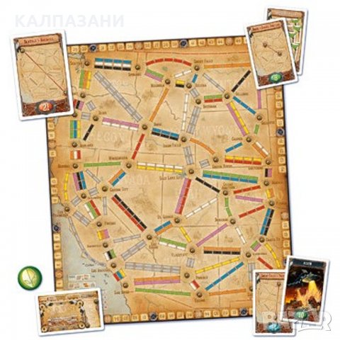 Ticket to Ride - France, снимка 3 - Игри и пъзели - 34216180