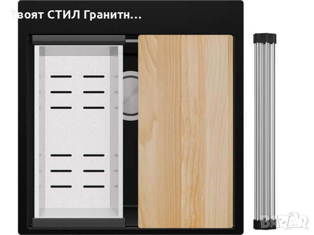 🔥 Промо Оферта – ТОП Модел кухненска мивка Oslo 50 XXL + аксесоари само за 169 Е!, снимка 7 - Мивки - 51497271