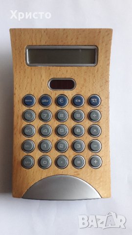 калкулатор качествен Марксман Marksman дърво и пластмаса уникат