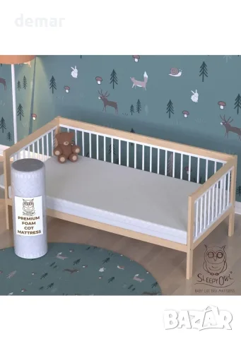 Матрак Sleepy Owl за бебешко и детско легло, снимка 4 - Детски матраци - 55933426