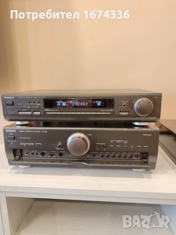 Technics, Tuner ST-GT550, Amp SU-A800, снимка 2 - Ресийвъри, усилватели, смесителни пултове - 53295354