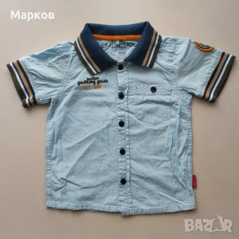 NAME IT  - 1,5-2г - 92см - Детска Риза Къс Ръкав, снимка 1