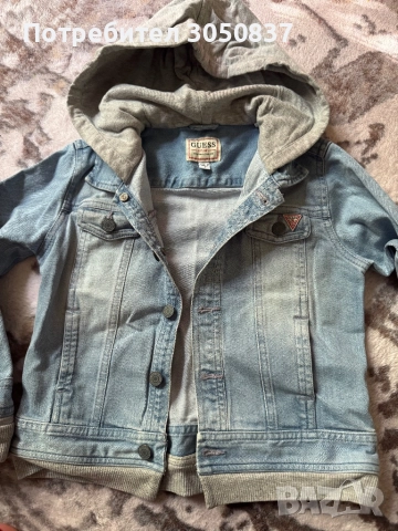 Детско дънково яке guess 