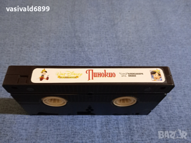 VHS видеофилм "Пинокио", снимка 5 - Други жанрове - 44582648
