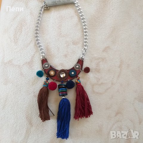 Колие в етно стил, снимка 3 - Колиета, медальони, синджири - 42507338
