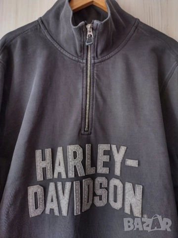 Harley Davidson - мъжки суичър 2XL, снимка 3 - Суичъри - 51896040