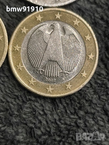 Колекционерски 1 и 2 евро с буква А, снимка 6 - Нумизматика и бонистика - 53655962