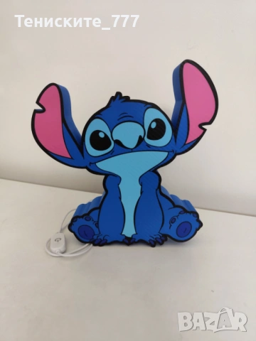 3д лампа Stitch, снимка 2 - Настолни лампи - 53659763