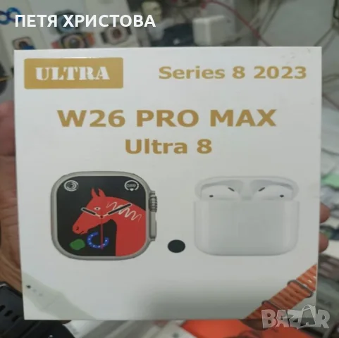 Комплект Smart часовник + TWS слушалки, снимка 3 - Смарт часовници - 55885708