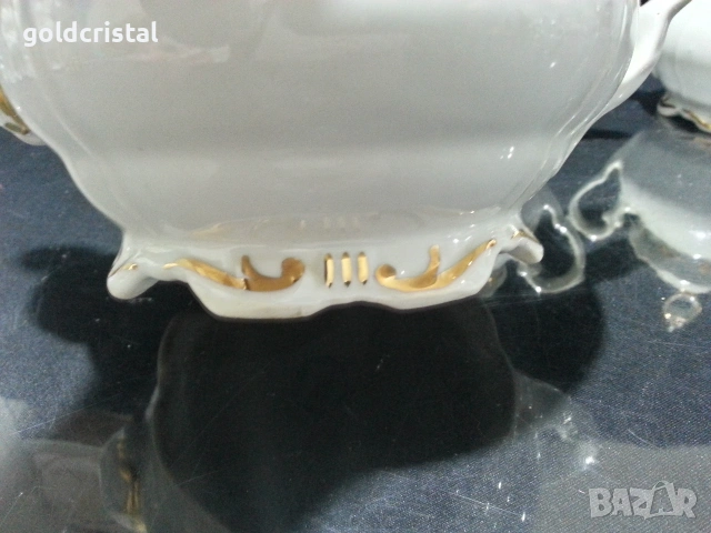 Стар български порцелан чайник заханица латиера , снимка 7 - Антикварни и старинни предмети - 53102974