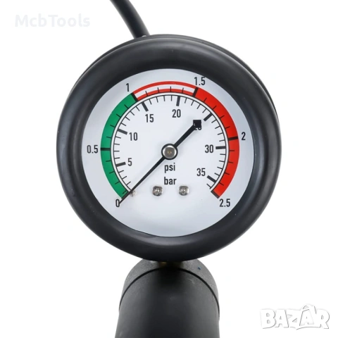 Комплект за измерване налягането на охладителната система 28 части HAWEK, снимка 6 - Други инструменти - 53462052