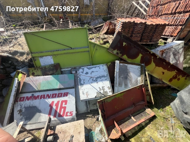 Комбайн CLAAS COMMANDOR 115cs 4x4 на части, снимка 3 - Селскостопанска техника - 53849232