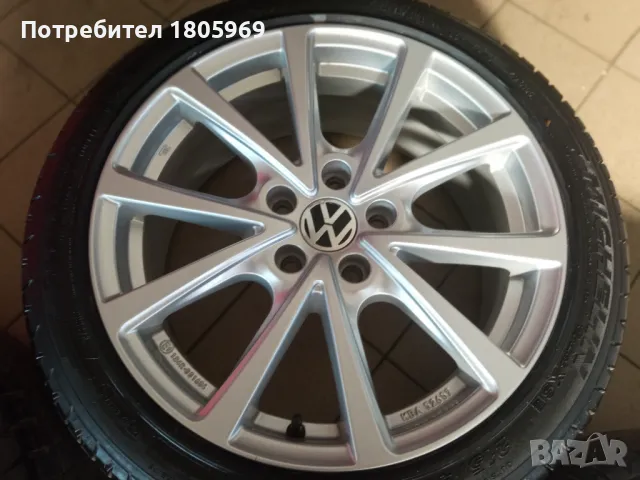 4бр. ал. джанти Alutec (Germany), 5x 112, 7x 17 , ET39 , централен отвор 57,1мм, неразличими от нови, снимка 4 - Гуми и джанти - 49410444