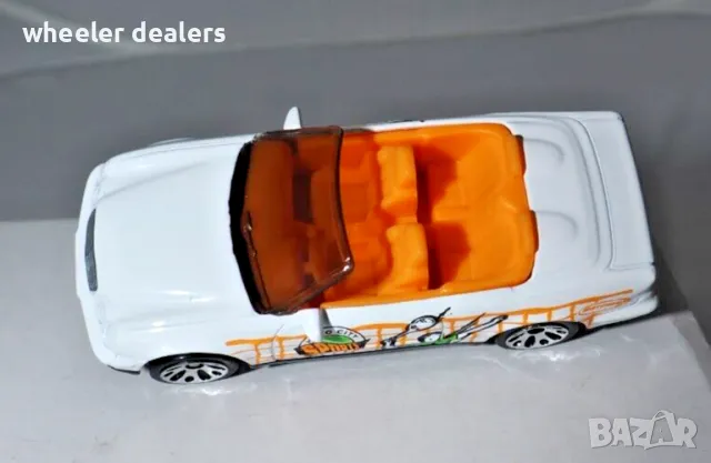 Метална количка Matchbox Mercedes Benz CLK Convertible, снимка 5 - Колекции - 50429794