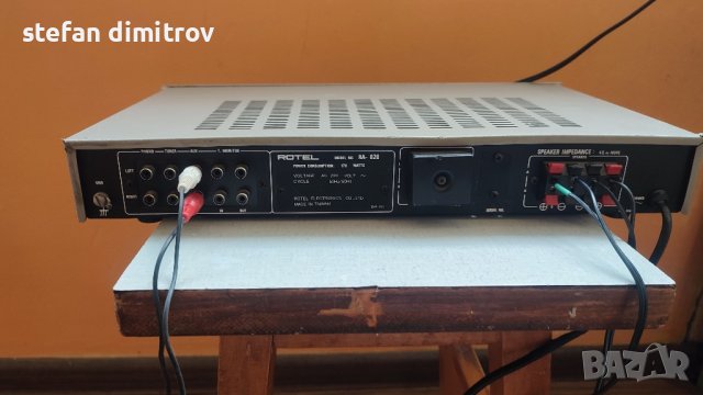 Rotel RA-820 Stereo Integrated Amplifier

, снимка 10 - Ресийвъри, усилватели, смесителни пултове - 42066808