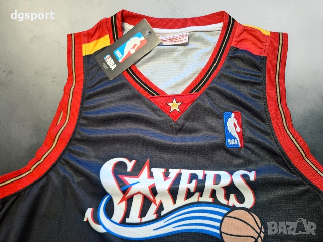 Баскетболен потник на Алън Айвърсън#Филаделфия 76ърс Mitchell&Ness!, снимка 4 - Баскетбол - 52638908