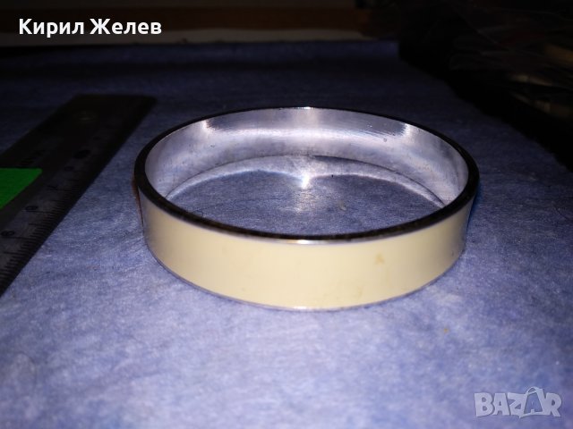 EAU THERMALE Avene МАРКОВА с ПОСРЕБРЯВАНЕ МОДНА ДИЗАЙНЕРСКА АРТ ГРИВНА 38005, снимка 7 - Гривни - 40833121