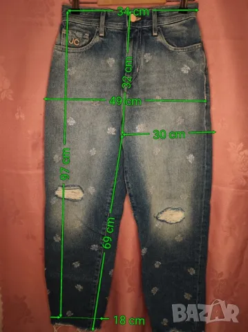 JACOB COHEN women's jeans/ дамски дънки Размер 26, снимка 11 - Дънки - 46905594