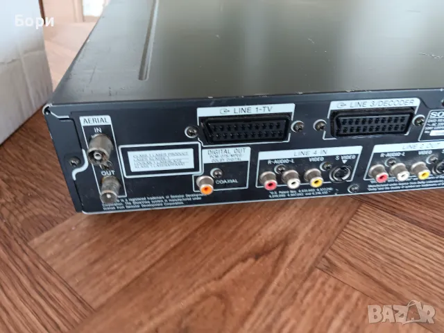 SONY записващо DVD RDR GX 3, снимка 10 - Плейъри, домашно кино, прожектори - 49641120