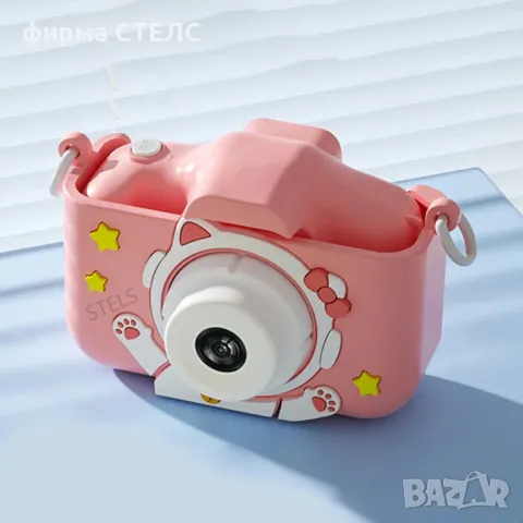 Детска камера STELS X300 със Селфи снимки, Full HD видео и игри, снимка 6 - Образователни игри - 49809260