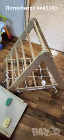 Дървен детски център 6 в 1, снимка 3 - Играчки за стая - 53565020