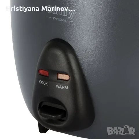 Оризоварка Camry CR 6419 1L, 400W с функция за готвене на пара и поддържане на топлината, снимка 3 - Уреди за готвене на пара - 56047323