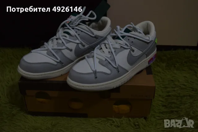ЧИСТО НОВИ! Nike X Off-White x Off-White Dunk Low sneakers