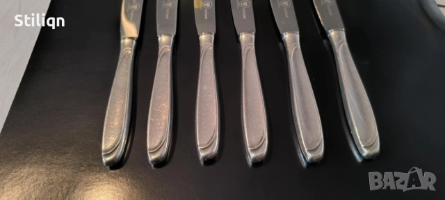 Дълбоко посребрен комплект ,немски прибори! SOLINGEN, снимка 3 - Прибори за хранене, готвене и сервиране - 52915090