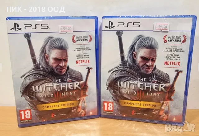 Чисто нова игра The Witcher 3 за PS5