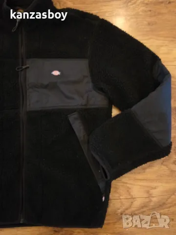 Dickies Fleece Red chute sherpa - мъжко шерпа яке Л, снимка 9 - Якета - 48935775