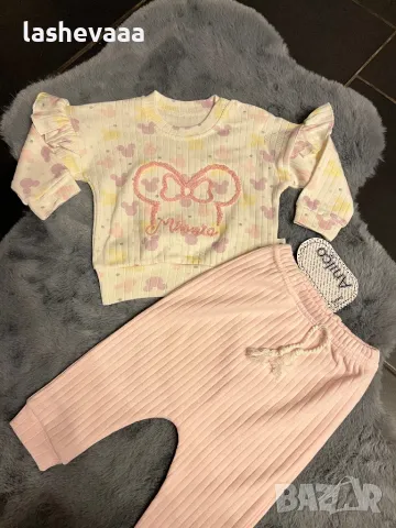 Комплект Мини Маус за момичета, снимка 2 - Комплекти за бебе - 49214846