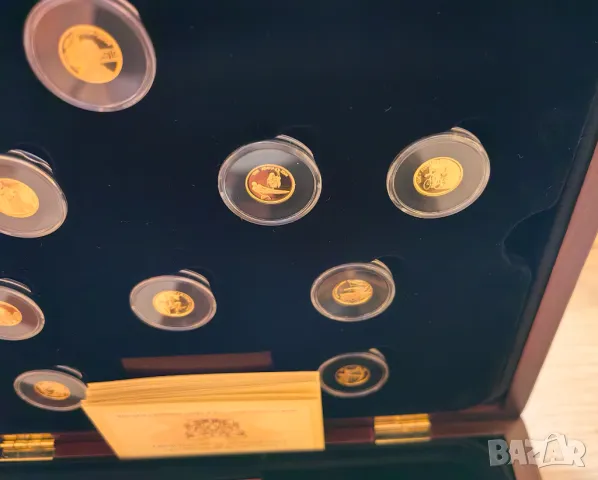 Пълна серия монети Атина 2002 година с кутия, снимка 4 - Нумизматика и бонистика - 49935243