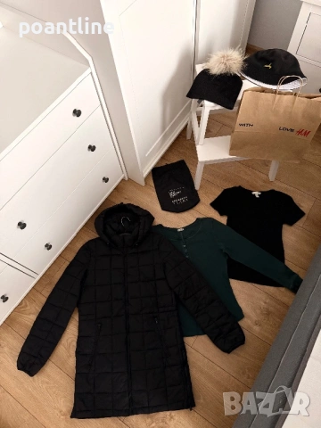 Всичко за 25€ Zara Long lightweight jacket яке за дъжд вятър H&M , снимка 6 - Якета - 53356036