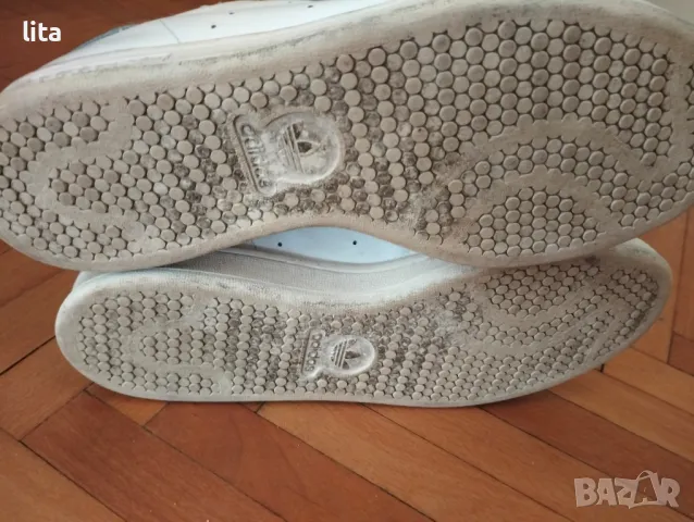 Кожени маратонки ADIDAS Размер 39, снимка 8 - Маратонки - 49698239