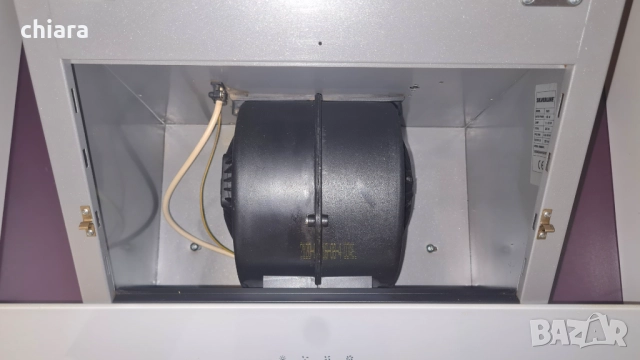 Стенен аспиратор бяло стъкло 500м³, снимка 5 - Абсорбатори - 52385636