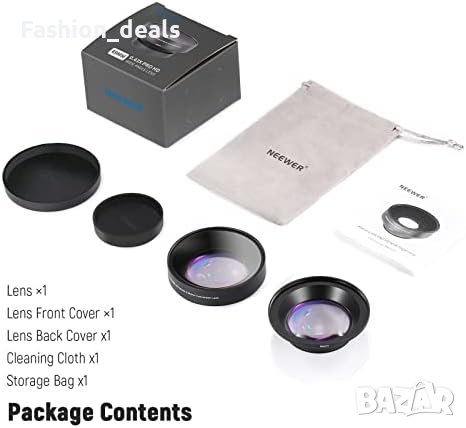 Нов 2 в 1 широкоъгълен и макро обектив 18 mm фокусно разстояние Canon, снимка 8 - Обективи и филтри - 41466854