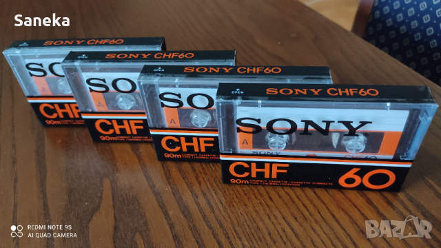 SONY CHF 60, снимка 1 - Аудио касети - 36232130