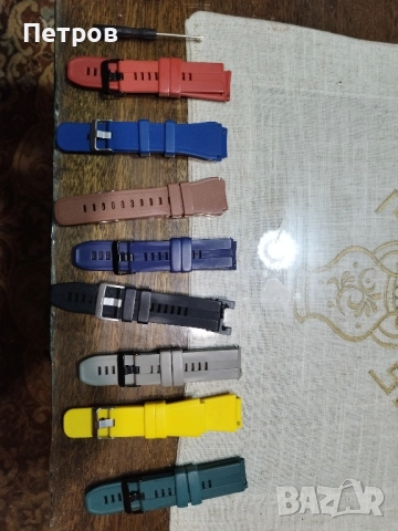 Продавам 8 броя каишки за часовник 22мм , снимка 8 - Каишки за часовници - 50202538